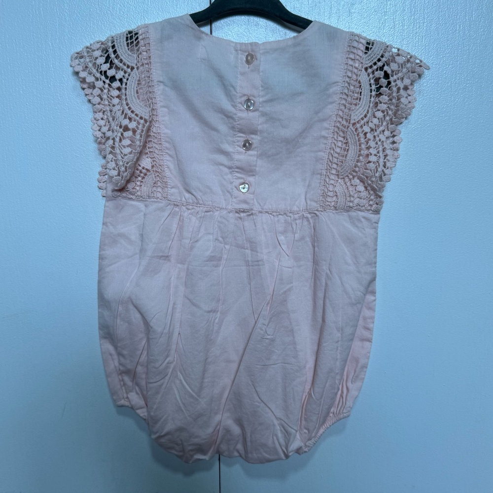 Jamie Kay Pink Baby Romper - Picture 2 of 2